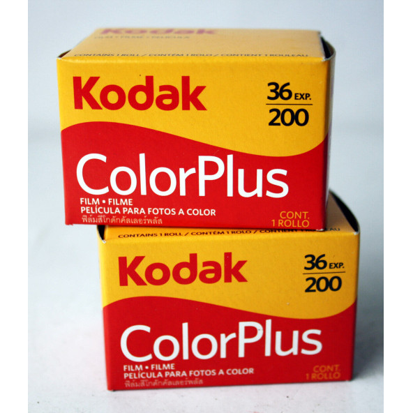 Kodak 2 Adet Color Plus 200 Asa Analog Fotoğraf Makinesi Film Kodak-SON KULLANIM:12/2025