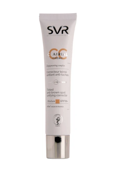 SVR Clairial CC Cream SPF50+ Medium 40 ml