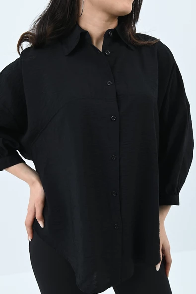 Kadın Sırt Detaylı Gömlek 1727-24 - 5