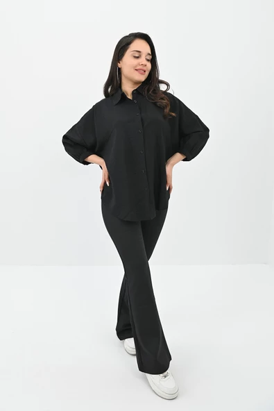 Kadın Sırt Detaylı Gömlek 1727-24 - 3