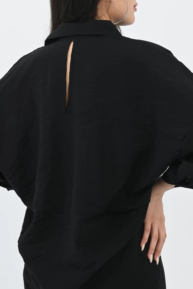 Kadın Sırt Detaylı Gömlek 1727-24 - 6