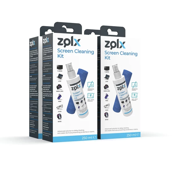 ZOLX  ZLX1-250ML EKRAN TEMİZLEME SETİ 4LÜ PAKET