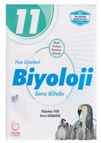 Palme Yayıncılık 11. Sınıf Fen Liseleri Biyoloji Soru Kitabı Yeni