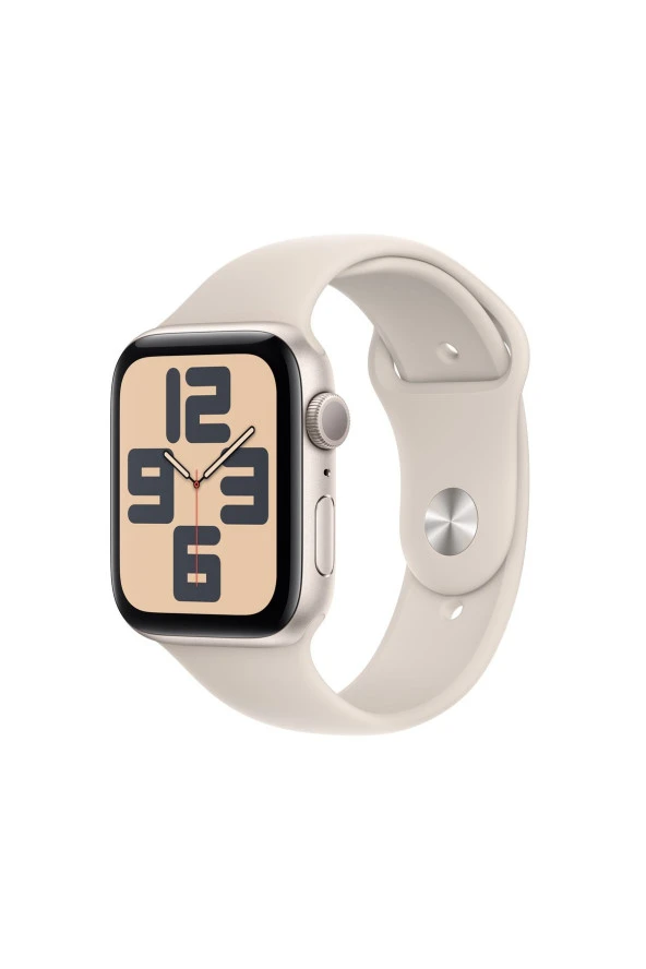 Apple Watch Series SE 44mm Gold Starlight Yenilenmiş A Kalite (12 Ay Garantili)