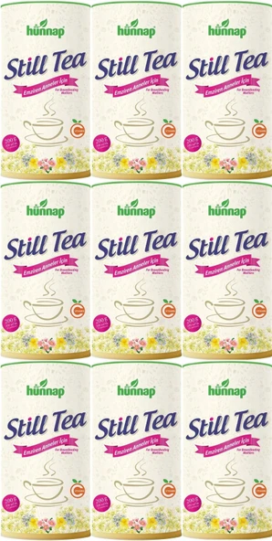 Hünnap Still Tea Emziren Anneler İçin Süt Arttırıcı İçecek 200GR (9 Lu Set)