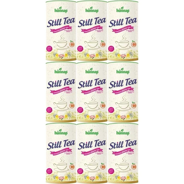 Hünnap Still Tea Emziren Anneler İçin Süt Arttırıcı İçecek 200GR (9 Lu Set)