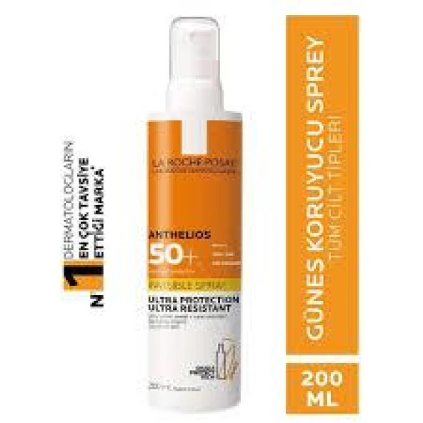 La Roche Posay Anthelios Invisible/Shaka Spray SPF50+ 200 ml