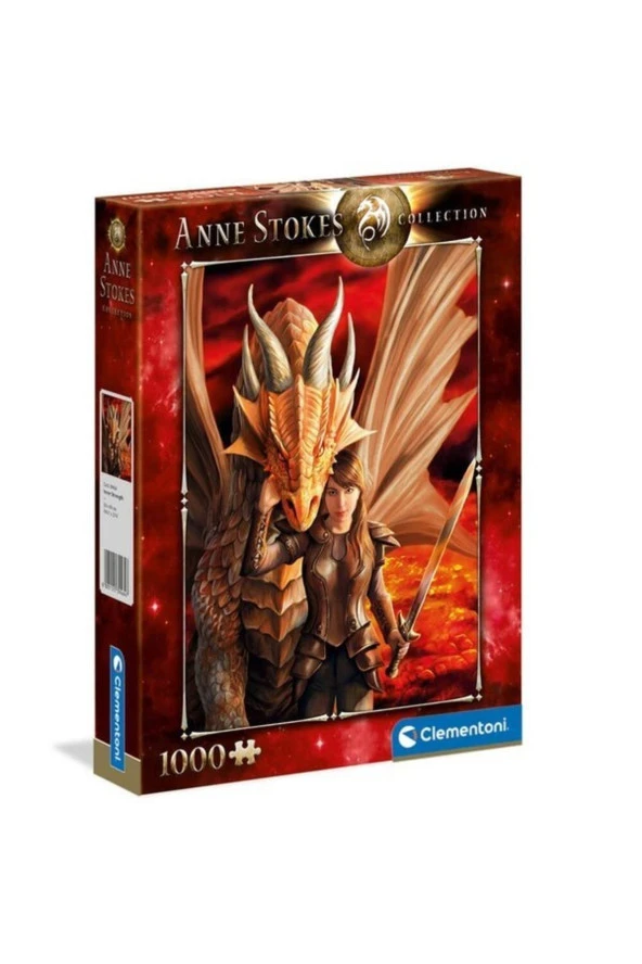 - 1000 Parça Anne Stokes Yetişkin Puzzle - Inner Strenght 39464