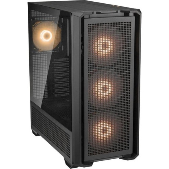 Cougar MX600 Psu Yok 4xargb Fan E-Atx Full Tower Gamıng Kasa Siyah - 2