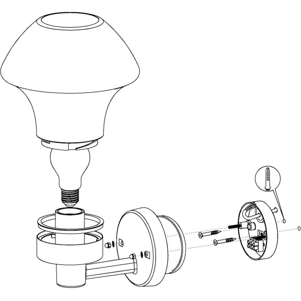 Eglo 97244 Verlucca Dış Mekan Aplik - 6