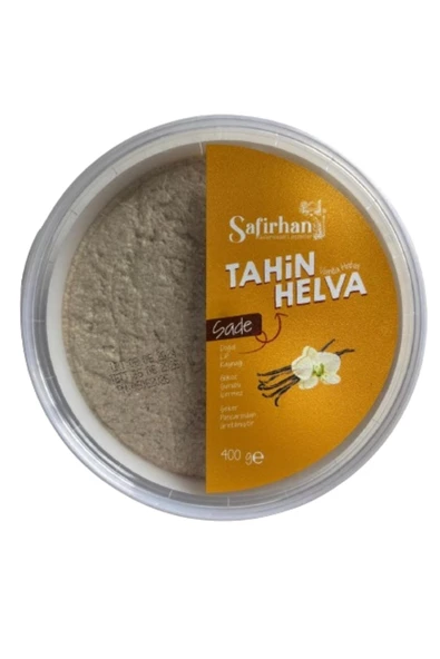 Safirhan Sade Tahin Helvası 400 Gr