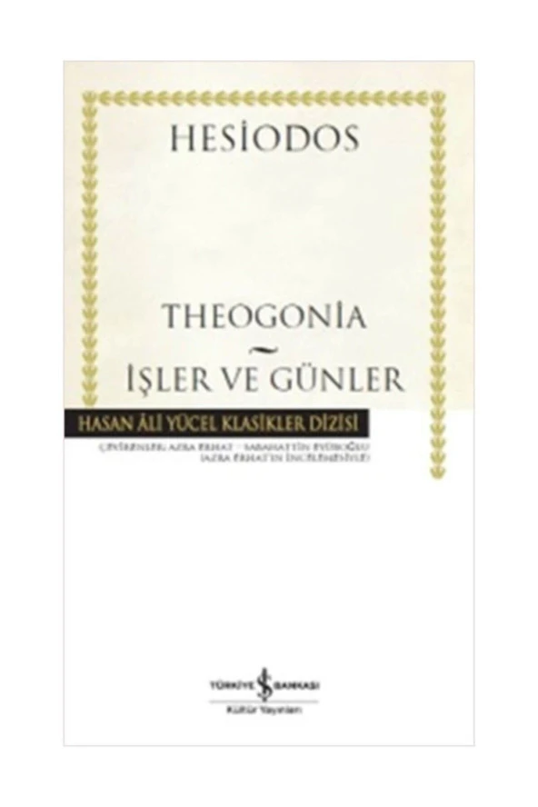 Theogonia - Işler Ve Günler Hesiodos - Hesiodos