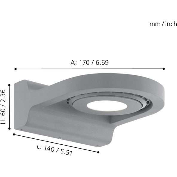 EGLO 96281 ROALES OUTDOOR DIŞ MEKAN APLİK - 6