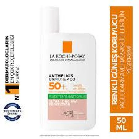 La Roche Posay Anthelios Oil Control Fluid Tinted SPF50+ 50 ml