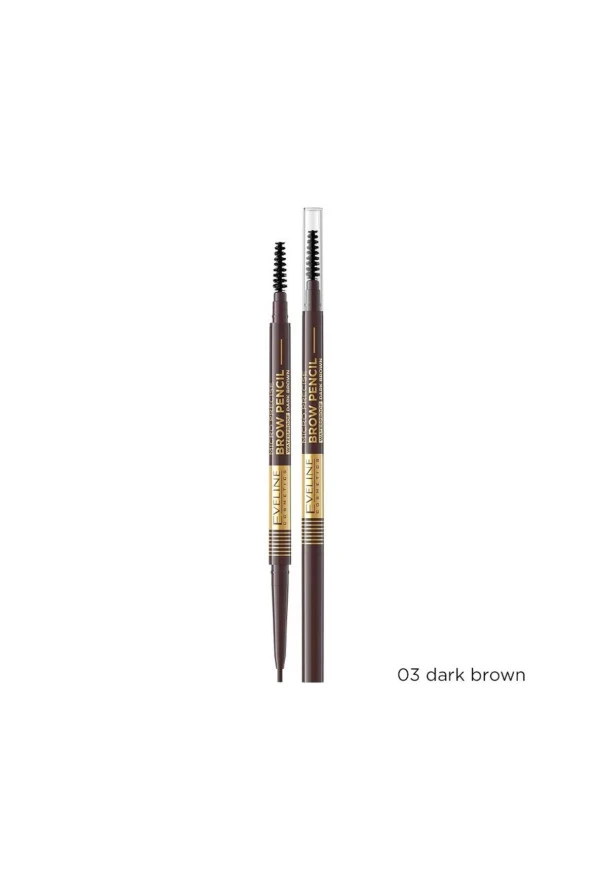 EVELİNE MICRO PRECISION BROW PENCIL 03 DARK BROWN