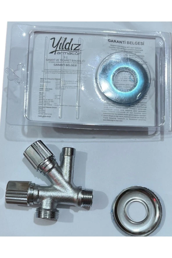 Taharat Musluğu Çamaşır Makinesi Bulaşık Makinesi Çıkışlı Kod 1752 - 2
