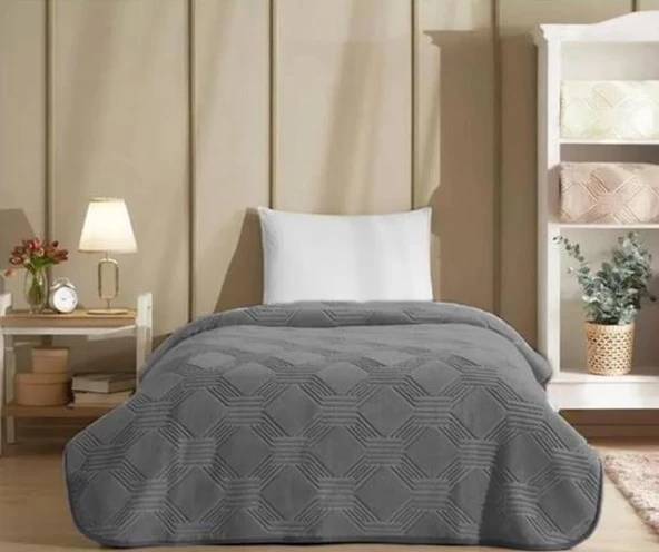 Özdilek Tek Kişilik Trendy Art Deco Battaniye - 8