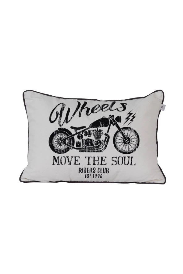 Wheels Kırlent Kılıfı (35X50 CM) - 2