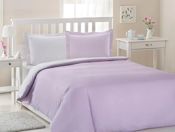 Özdilek Çift Kişilik Ranforce Nevresim Takımı Colormix Düz - 2