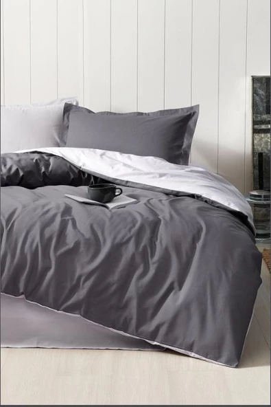 Özdilek Çift Kişilik Ranforce Nevresim Takımı Colormix Düz - 3