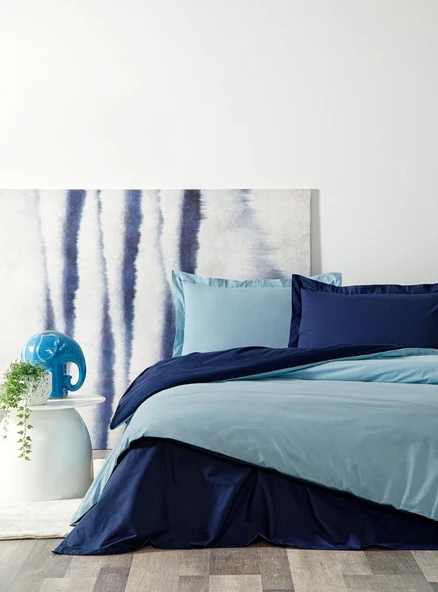 Özdilek Çift Kişilik Ranforce Nevresim Takımı Colormix Düz - 6