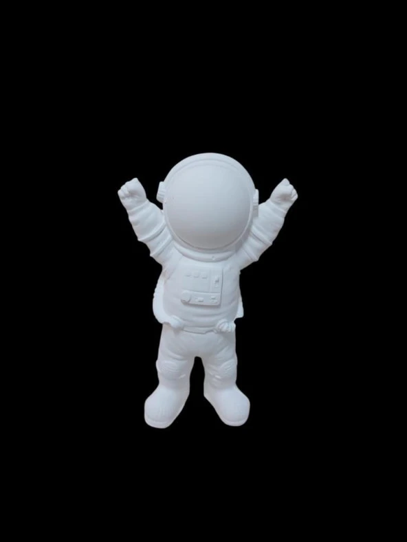 Astronot Elleri Havada 10,5x6cm