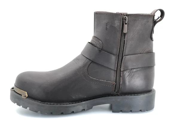 Detectör 712 %100 Hakiki Deri Dallas Halley Motor Bot - Resim 7