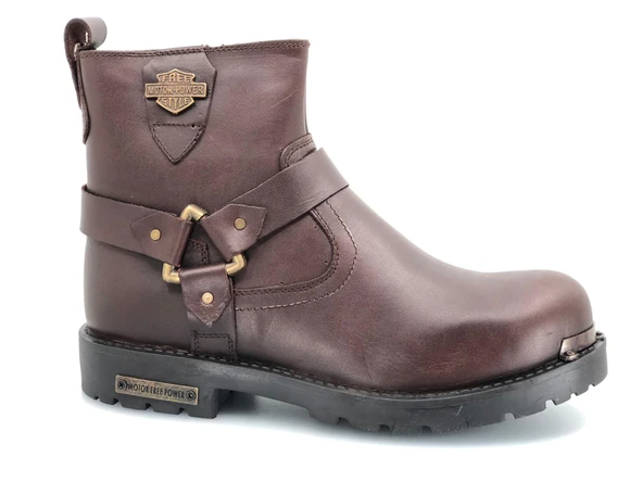 Detectör 712 %100 Hakiki Deri Dallas Halley Motor Bot - Resim 3