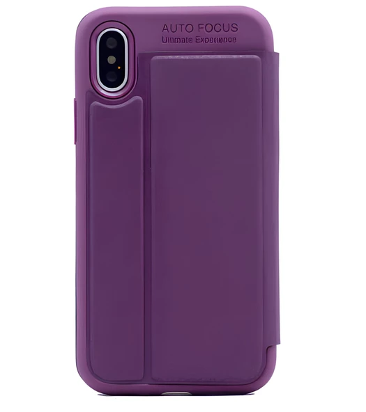 iPhone X/XS Kılıf Zore Dolce Kapaklı Kılıf - Resim 10