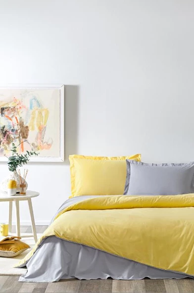 Özdilek Tek Kişilik Ranforce Nevresim Takımı Colormix Düz