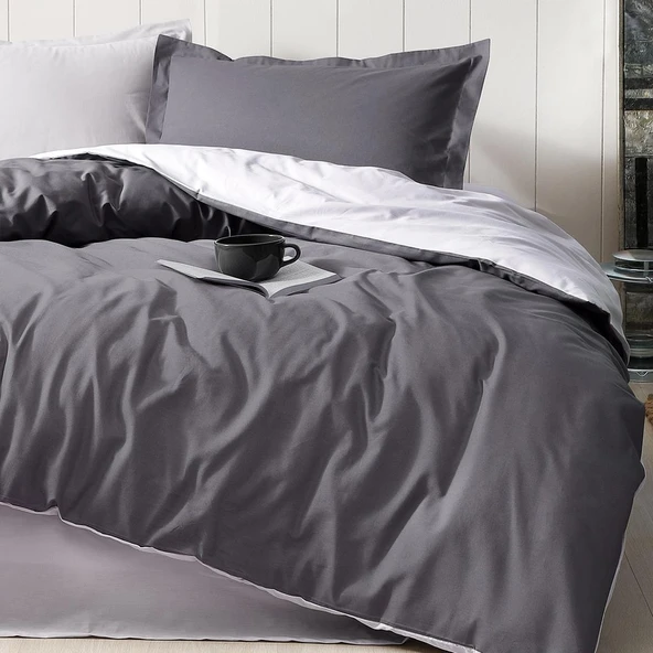 Özdilek Tek Kişilik Ranforce Nevresim Takımı Colormix Düz - 7