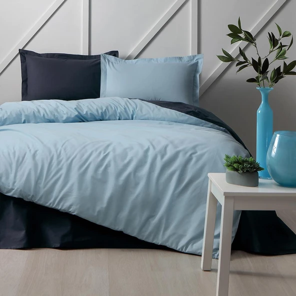 Özdilek Tek Kişilik Ranforce Nevresim Takımı Colormix Düz - 5