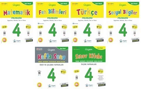 4.SINIF YENİ NESİL İLKOKUL SETİ – Tam Set (Türkçe-Matematik-Fen-Sosyal-Sınav Kitabı-Hafta Sonu) - Resim 2