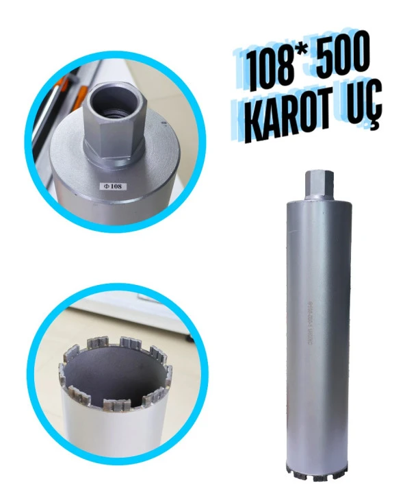 KAROT UÇ 108*500