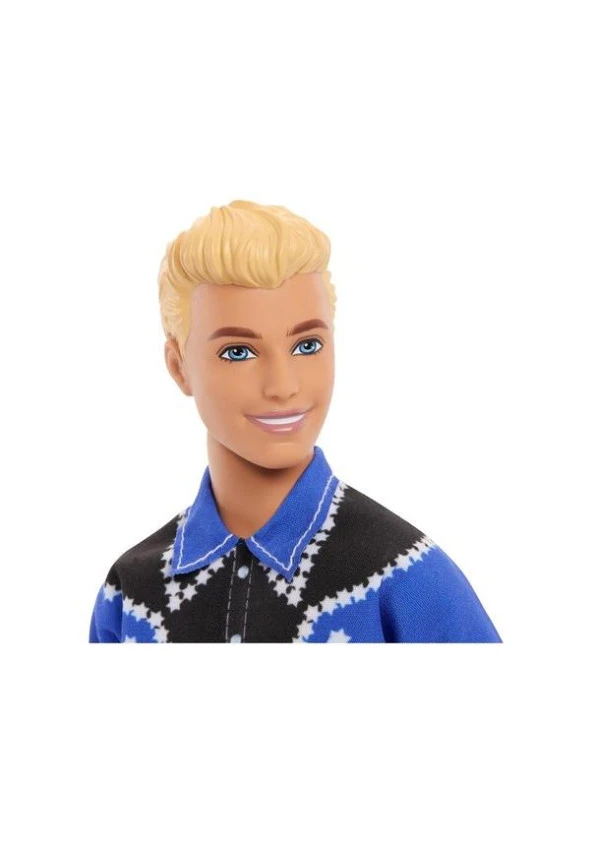 Barbie Fashionistas Ken Bebek DWK44 HRH25 Lisanslı Ürün ürün görseli