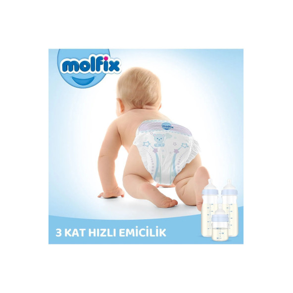 Molfix Bebek Bezi 4 Beden Maxi Aylık Fırsat Paketi 160 Adet - 2