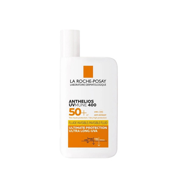 La Roche Posay Anthelios Uvmune Fluid 50+ Faktör Karma-Normal Ciltler İçin Renksiz Güneş Koruyucu Krem 50 ml