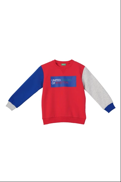 Unıted Colors Of Benetton Erkek Çocuk Sweatshirt BNT-B21350