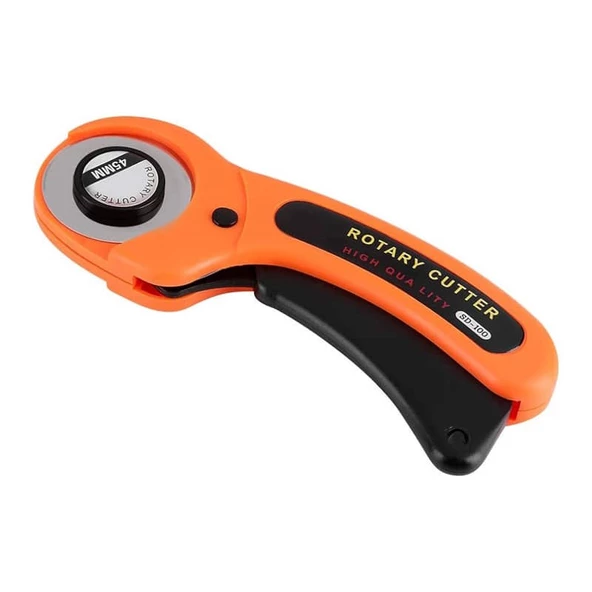 Yuvarlak Maket Bıçağı (Rotary Cutter) 45 mm Auto Lock