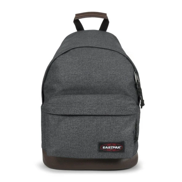 Eastpak Sırt Çantası Wyoming Altı Derili Black Denim EK81177H