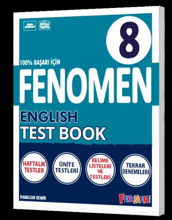 8 ENGLISH TEST BOOK