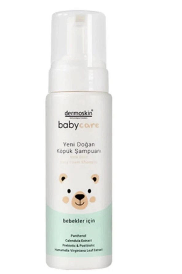 Dermoskin BabyCare Yeni Doğan Köpük Şampuanı 200 ml