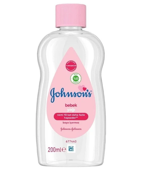Johnsons Baby Bebek Yağı 200 Ml
