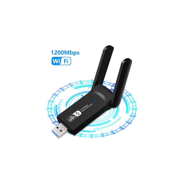 Ac1300 Mbps Dual Band USB 3.0 Adaptör Kablosuz Wi-Fi Alıcı 5ghz