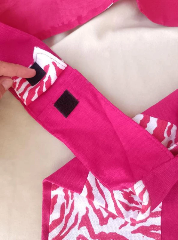 Çanta Bez Çanta Plaj Omuz Çantası Pazar Market Çantası Fermuarlı Çanta - Resim 5