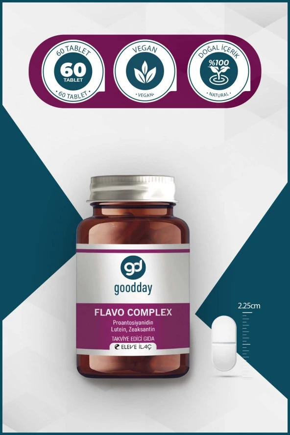 Goodday Flavo Complex 60 Tablet - 4
