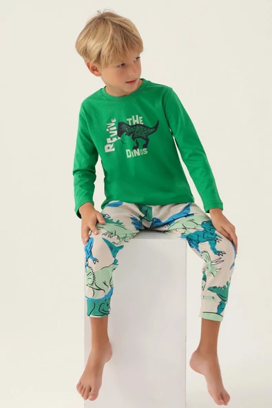 Roly Poly 3363 Garson Revive Erkek Çocuk Pijama Takımı - 10