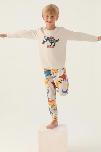 Roly Poly 3363 Garson Revive Erkek Çocuk Pijama Takımı - 4