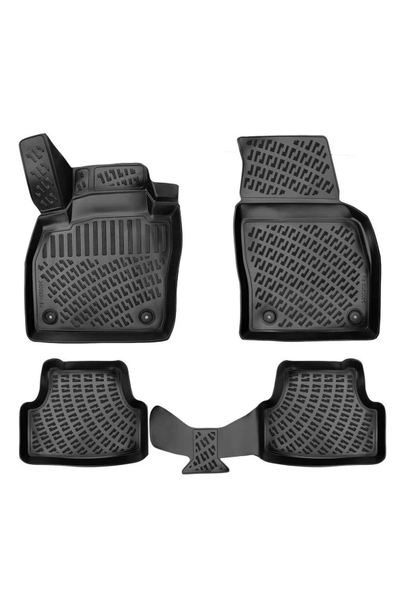 Rizline Seat İbiza 2009 Model 3D Havuzlu Paspas - 1