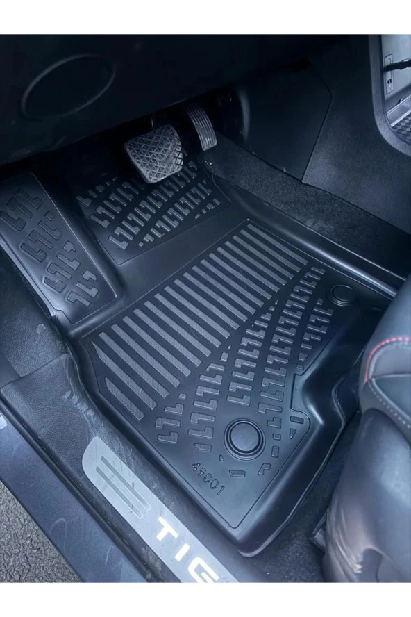 Rizline Chery Tiggo 7 Pro 2022 Sonrası 3d Havuzlu Paspas Siyah - 3